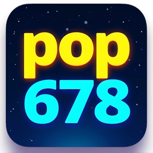 Imagem promocional da pop678 mostrando a plataforma e suas vantagens